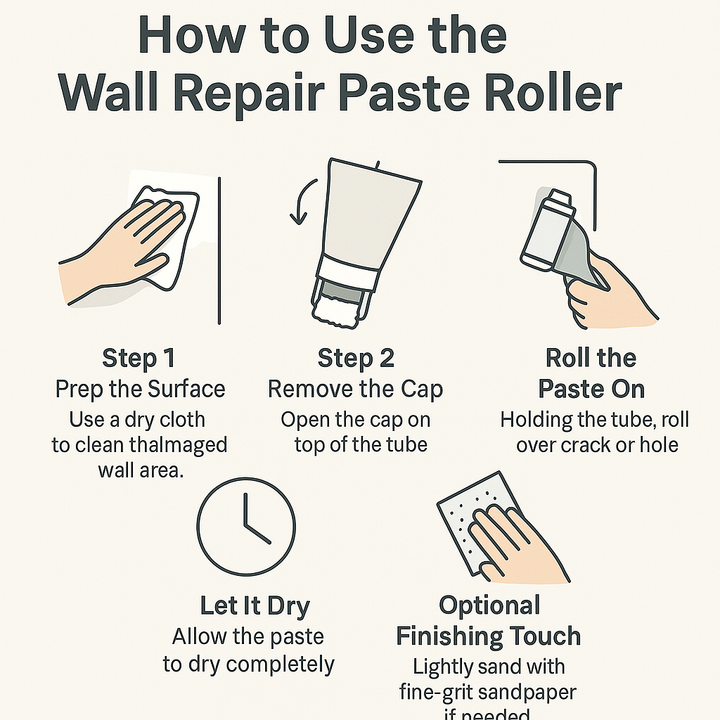 BowLift | Wall Repair Paste Roller
