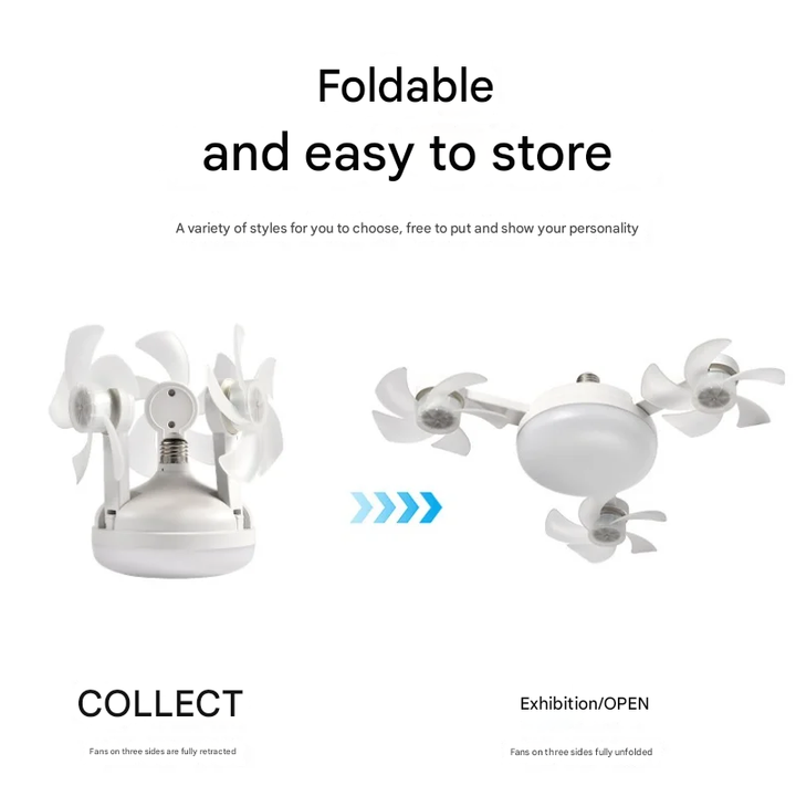 BowLift | Multi Cooler Fast Ceiling LED Fan Light
