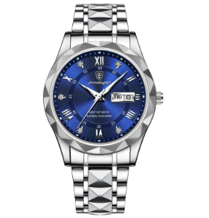 BowLift | Luxurious Waterproof Men's Watch – Stylish Stainless Steel Timepiece with Accurate Quartz Movement