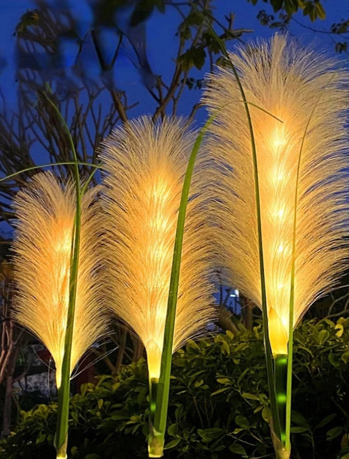 Solar-powered LED garden torch – Decorative outdoor light for pathways and gardens | Bowlift