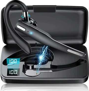 BowLift | Trucker Dual Mic Wireless Bluetooth 5.1 Noise Cancelling Headset/Earpiece