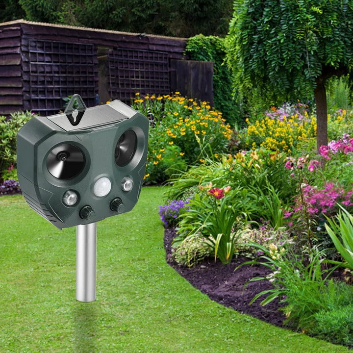 BowLift | Solar Ultrasonic Animal Repeller For Gardens