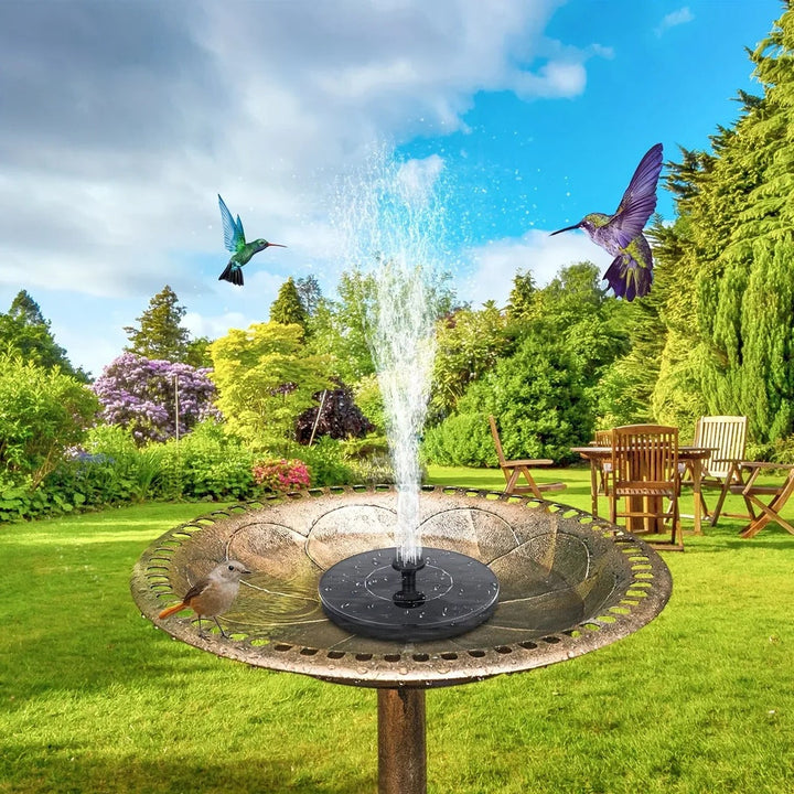 BowLift | Solar-Powered Bird Bath Fountain