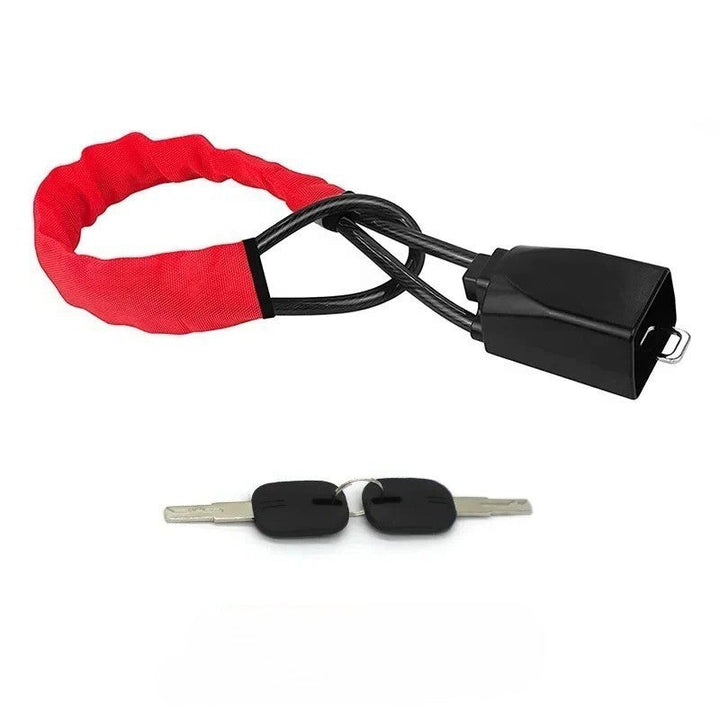 BowLift | Universal Car Steering Wheel Lock with Seat Belt Security