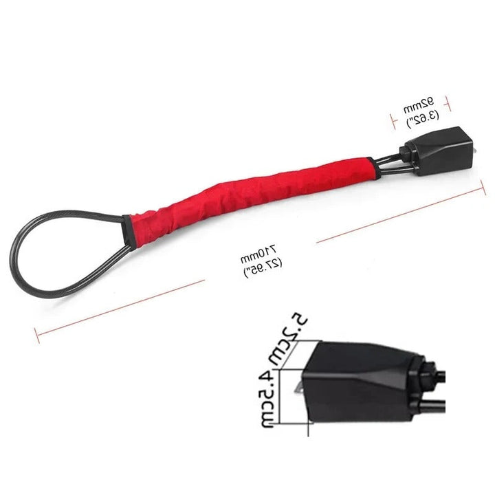 BowLift | Universal Car Steering Wheel Lock with Seat Belt Security