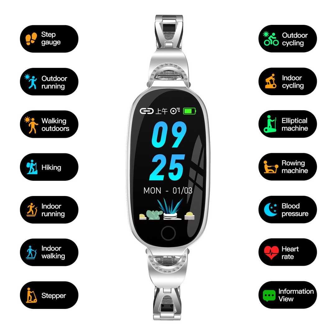 BowLift | Smart Fitness Watch for Women with Bracelet Strap