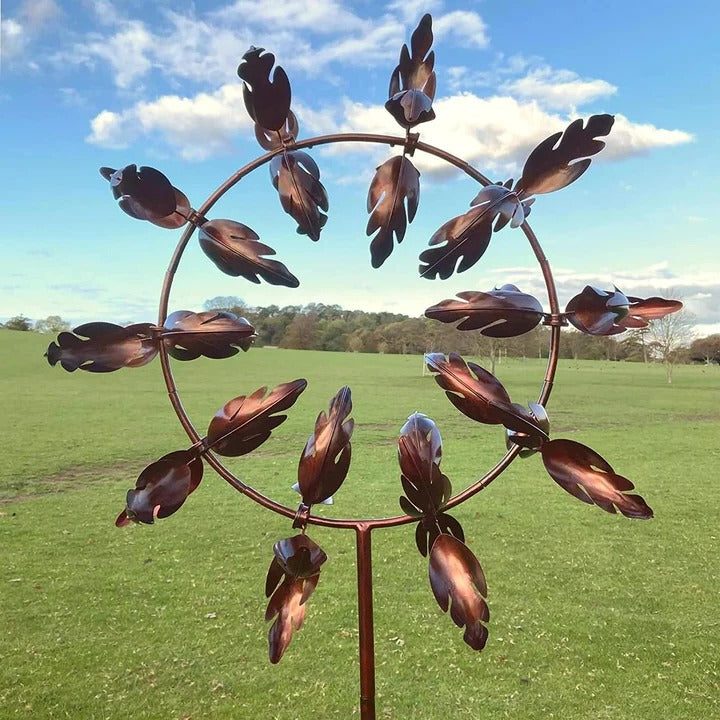 BowLift | Kinetic metal windmill spinner for the garden