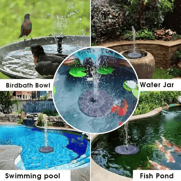 TranquilFlow – Calming Garden Fountain with Sunlight Bowlift
