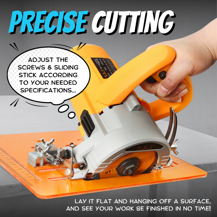 BowLift | LuxuraCut Precision Cutting Machine | Adjustable Base Plate for precise and effortless cuts