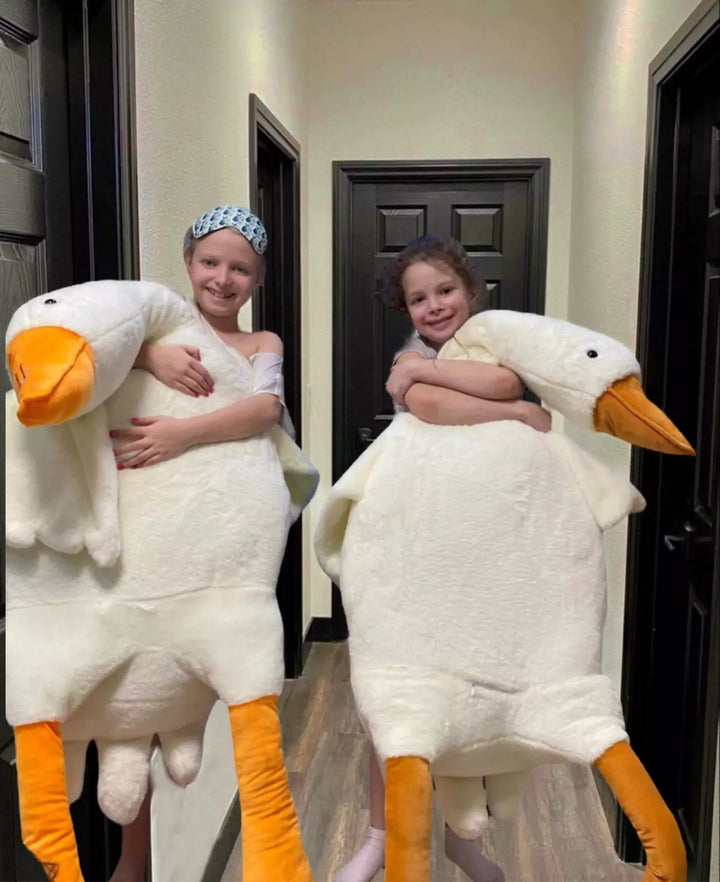 Giant Silly Goose Pillow + Plushie