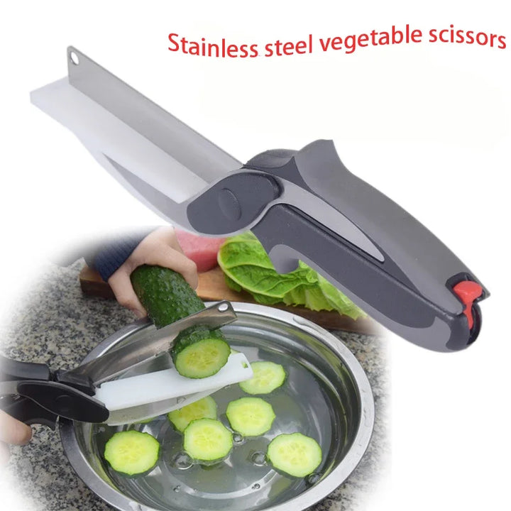 BowLift | 2 in 1 Scissors with Cutting Board