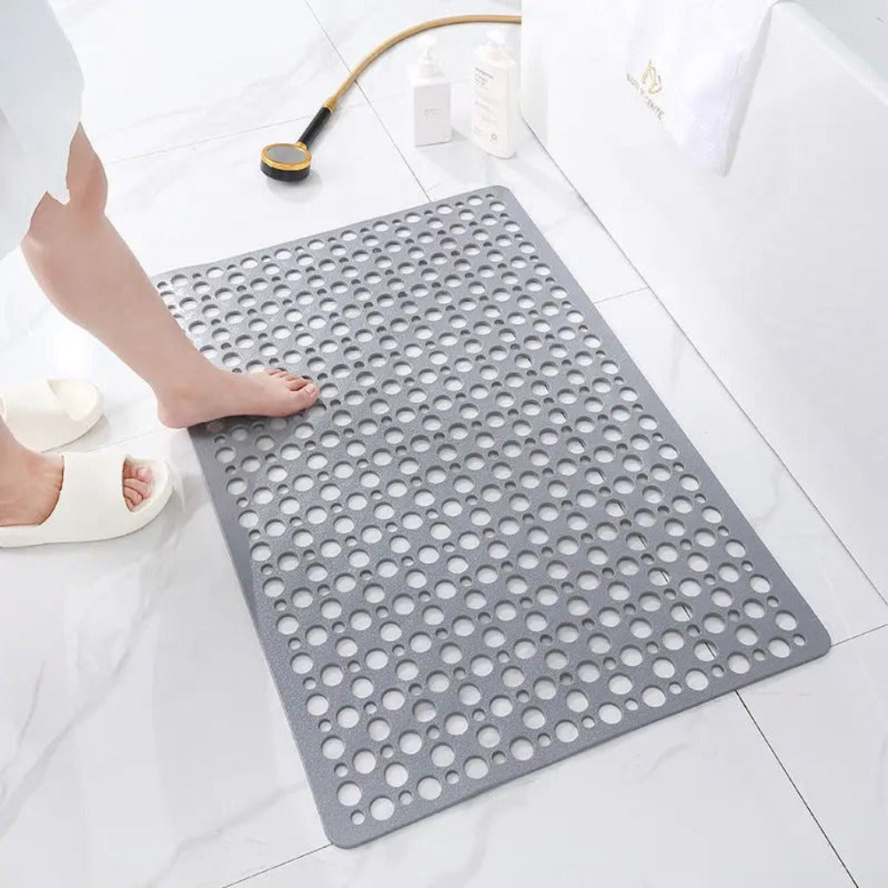 AquaGuard Non-Slip Shower Mat – Hygienic Bath Mat with Suction Cups and Quick-Drying Design | Bowlift
