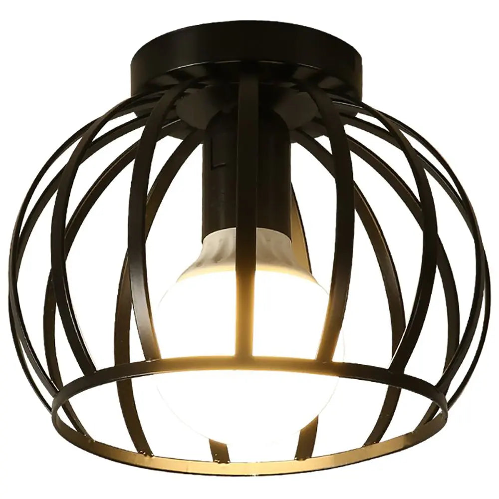 BowLift | Industrial Ceiling Lamp Black