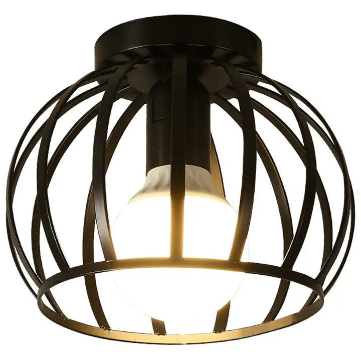 BowLift | Industrial Ceiling Lamp Black