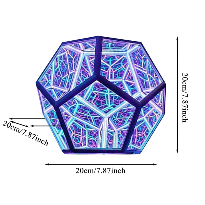 BowLift | Infinite Dodecahedron Color Art Light