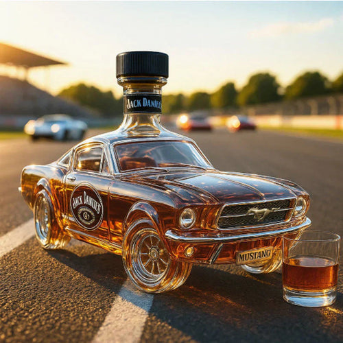 BowLift | OutlawFlask | Limited Edition Bronco Whiskey Bottle