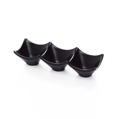 Japanese Melamine Dipping Saucer Plastic Dish Sauce Dispenser | Bowlift