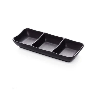 Japanese Melamine Dipping Saucer Plastic Dish Sauce Dispenser | Bowlift