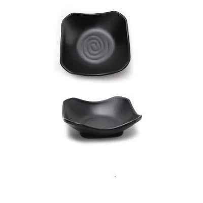 Japanese Melamine Dipping Saucer Plastic Dish Sauce Dispenser | Bowlift