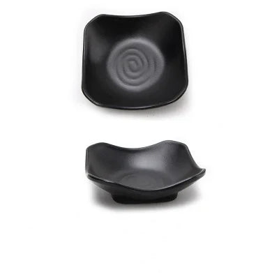 Japanese Melamine Dipping Saucer Plastic Dish Sauce Dispenser | Bowlift