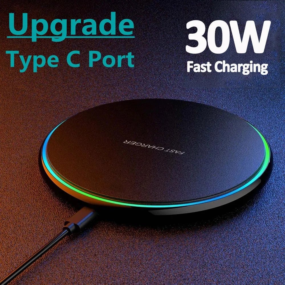 BowLift | 30W WIRELESS FAST CHARGER FOR IPHONE & OTHER DEVICES | INDUCTION CHARGER