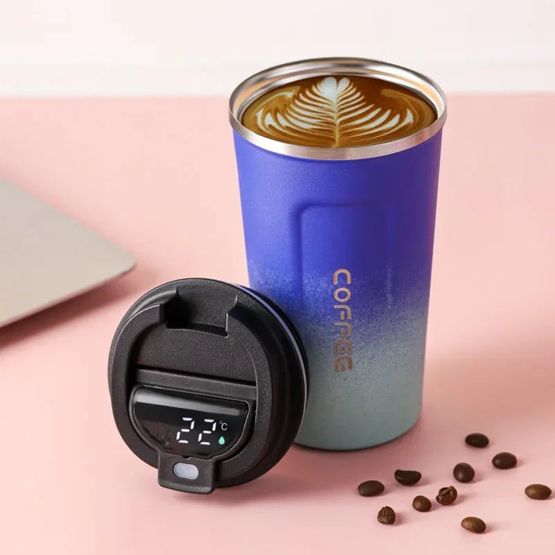 BowLift | Stainless Steel Thermo Mug with Intelligent Temperature Display – TempMate