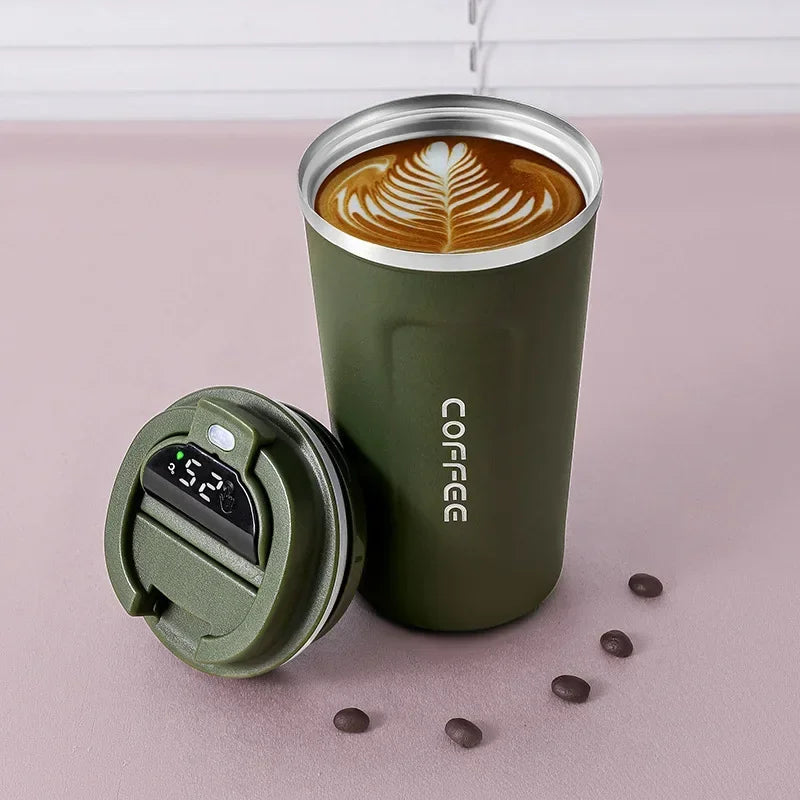 BowLift | Stainless Steel Thermo Mug with Intelligent Temperature Display – TempMate