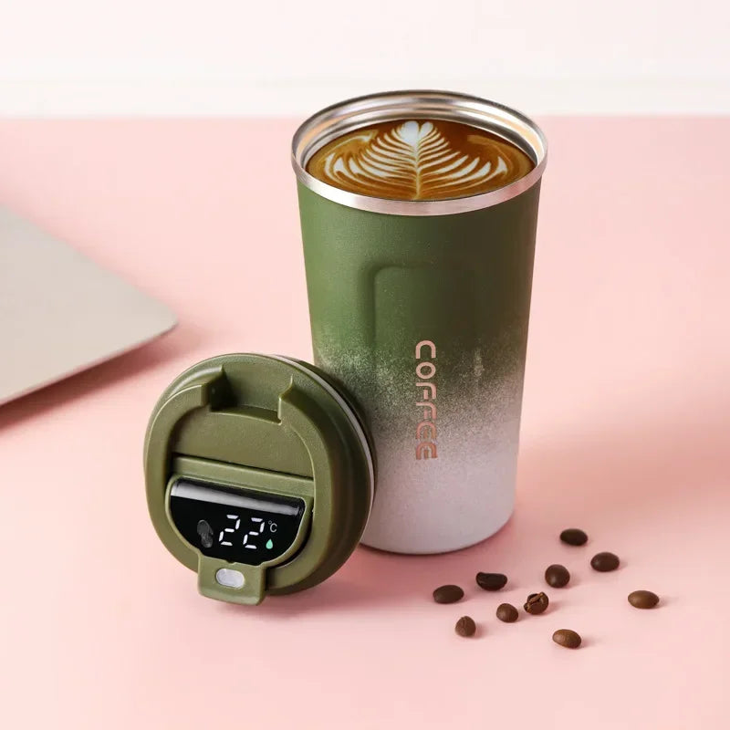 BowLift | Stainless Steel Thermo Mug with Intelligent Temperature Display – TempMate
