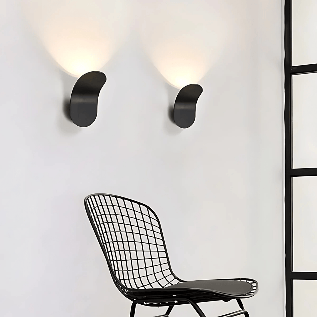 BowLift | Modern Curved Wall Lamp with LED Light