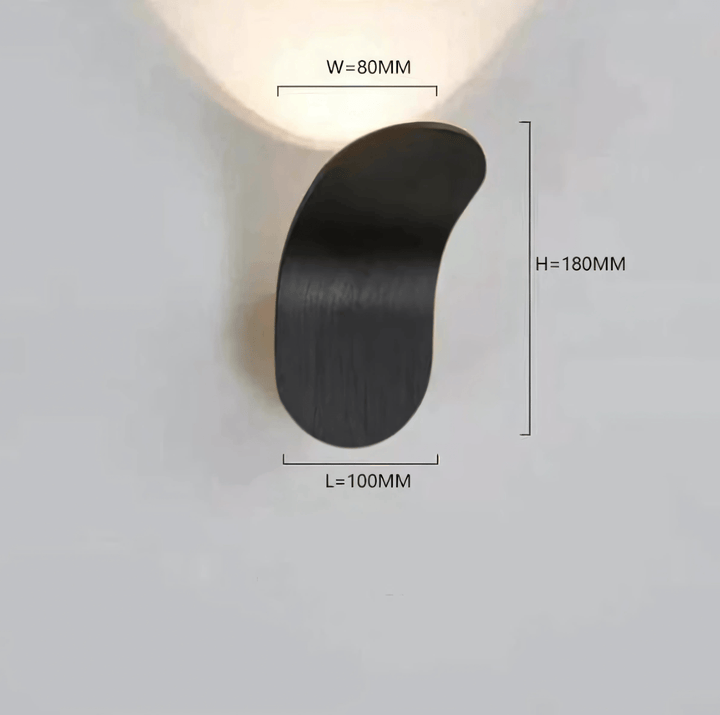 BowLift | Modern Curved Wall Lamp with LED Light