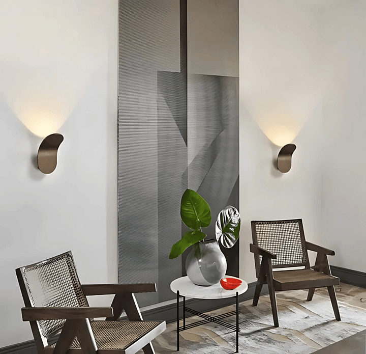 BowLift | Modern Curved Wall Lamp with LED Light
