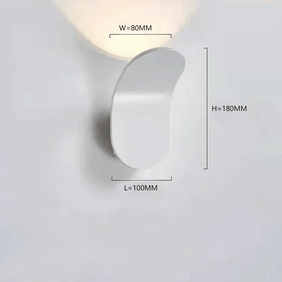 BowLift | Modern Curved Wall Lamp with LED Light
