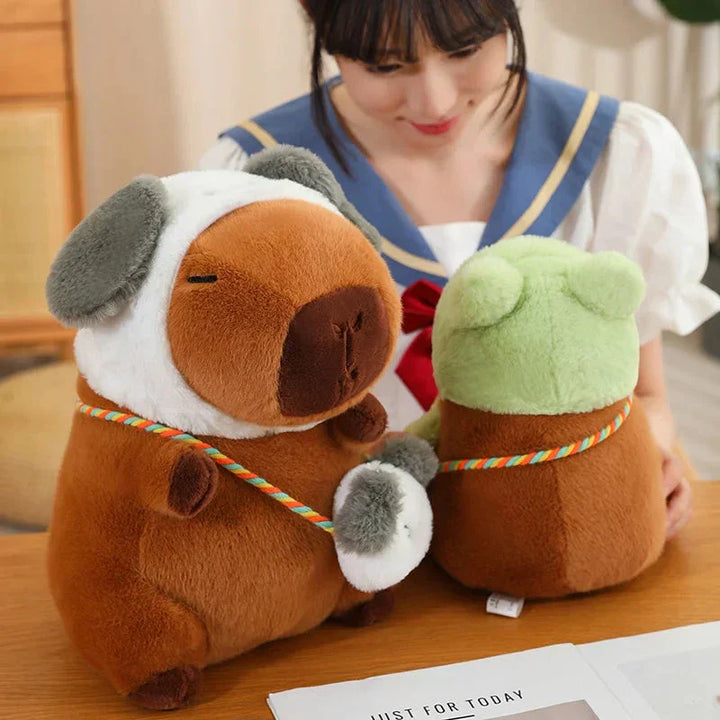 BowLift | Capybara Frog Besties Costume Plush