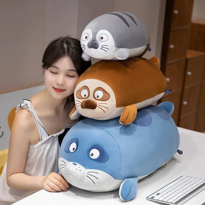 BowLift | Huge Sleeping Buddies Seal Plushies