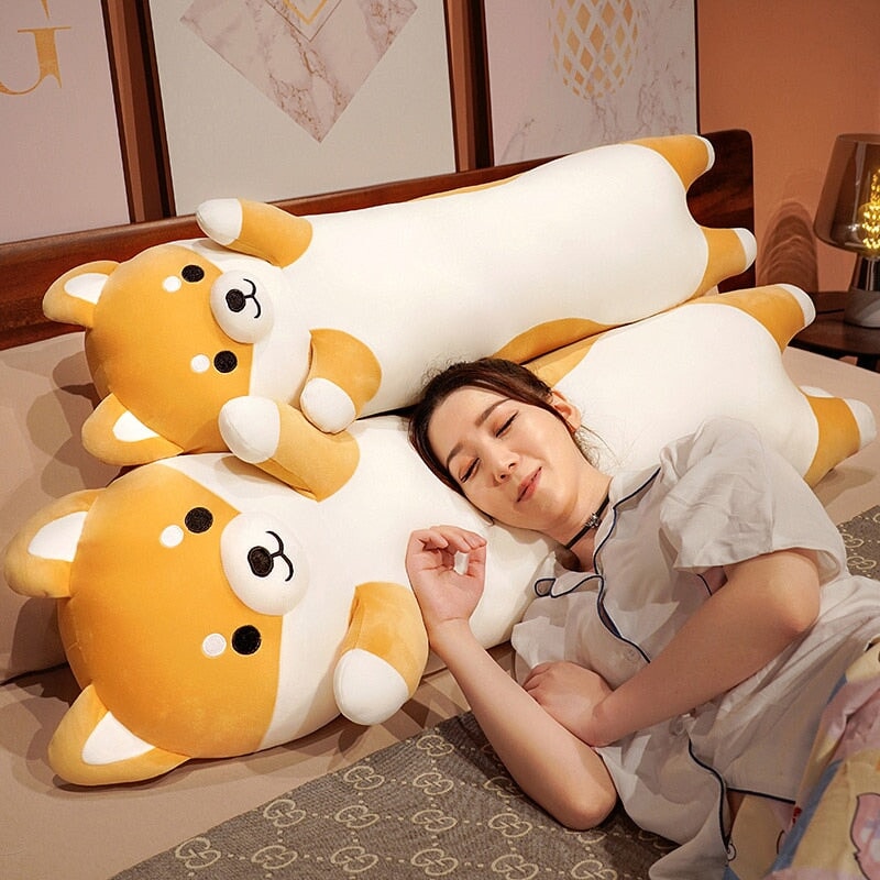 BowLift | Long Snuggle Shiba Buddy Plushies