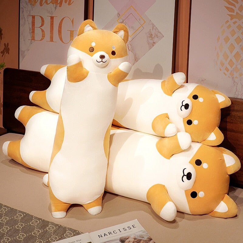 BowLift | Long Snuggle Shiba Buddy Plushies