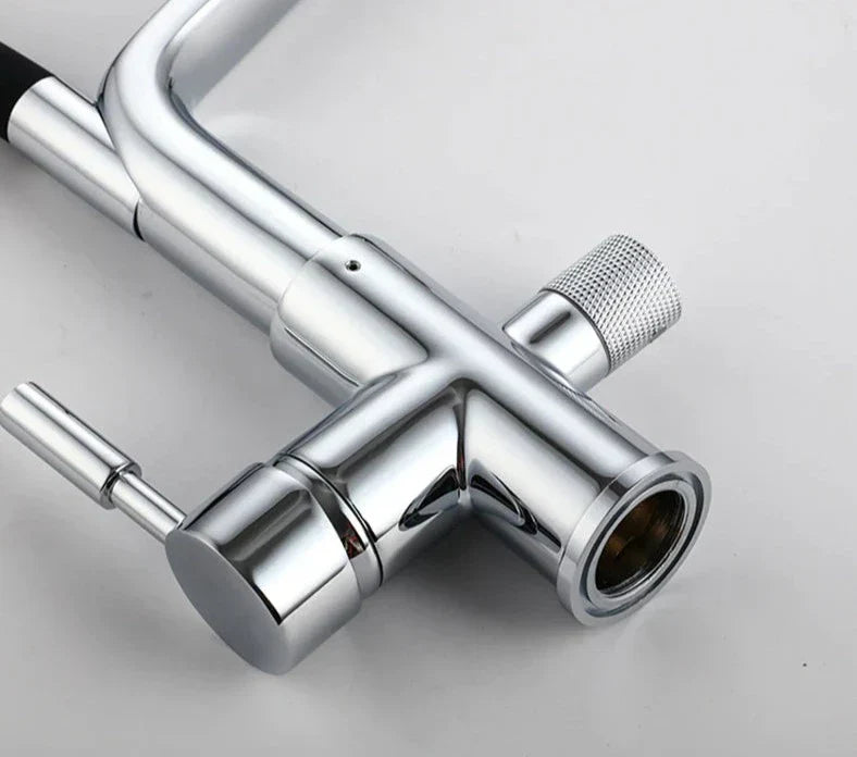 BowLift | Kitchen Tap with Dual Spout & Water Filtration – PureFlow Duo