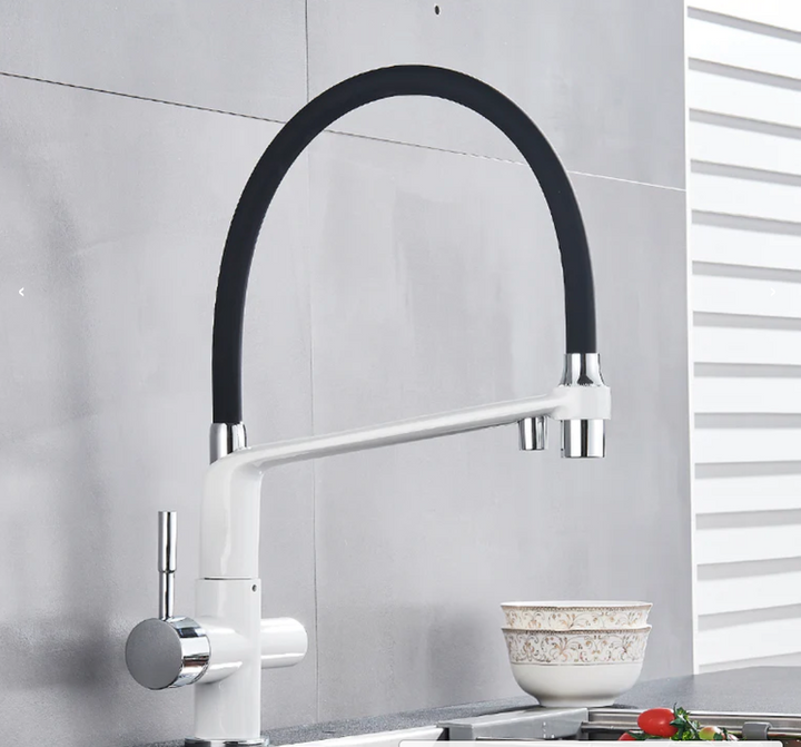 BowLift | Kitchen Tap with Dual Spout & Water Filtration – PureFlow Duo