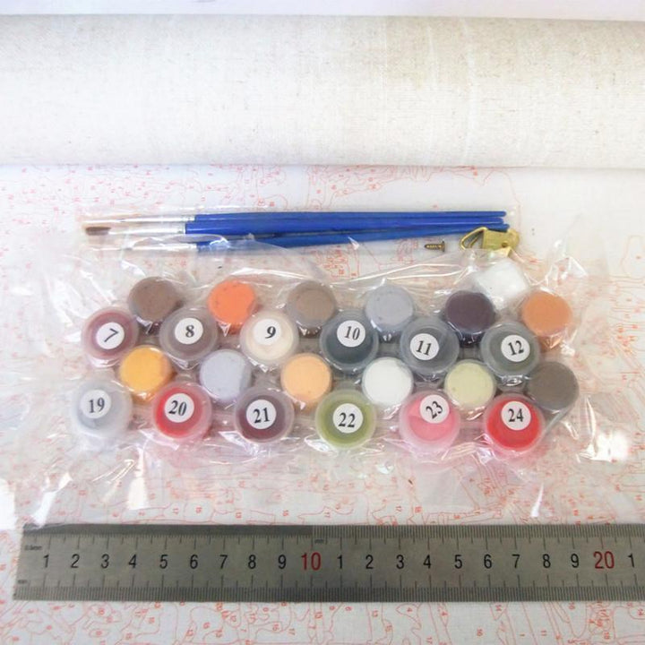 Fireworks on the Lake - Van-Go Paint-By-Number Kit | Bowlift