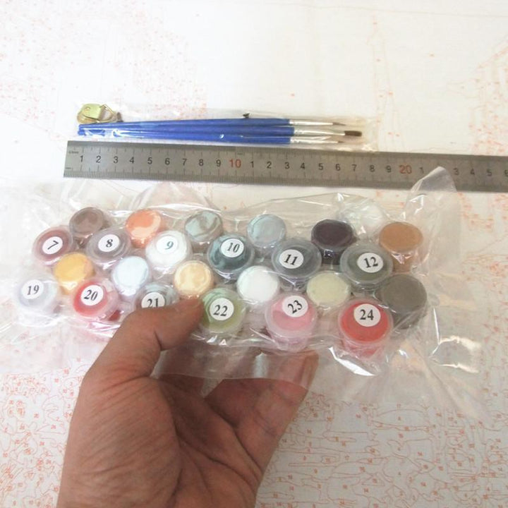 Fireworks on the Lake - Van-Go Paint-By-Number Kit | Bowlift