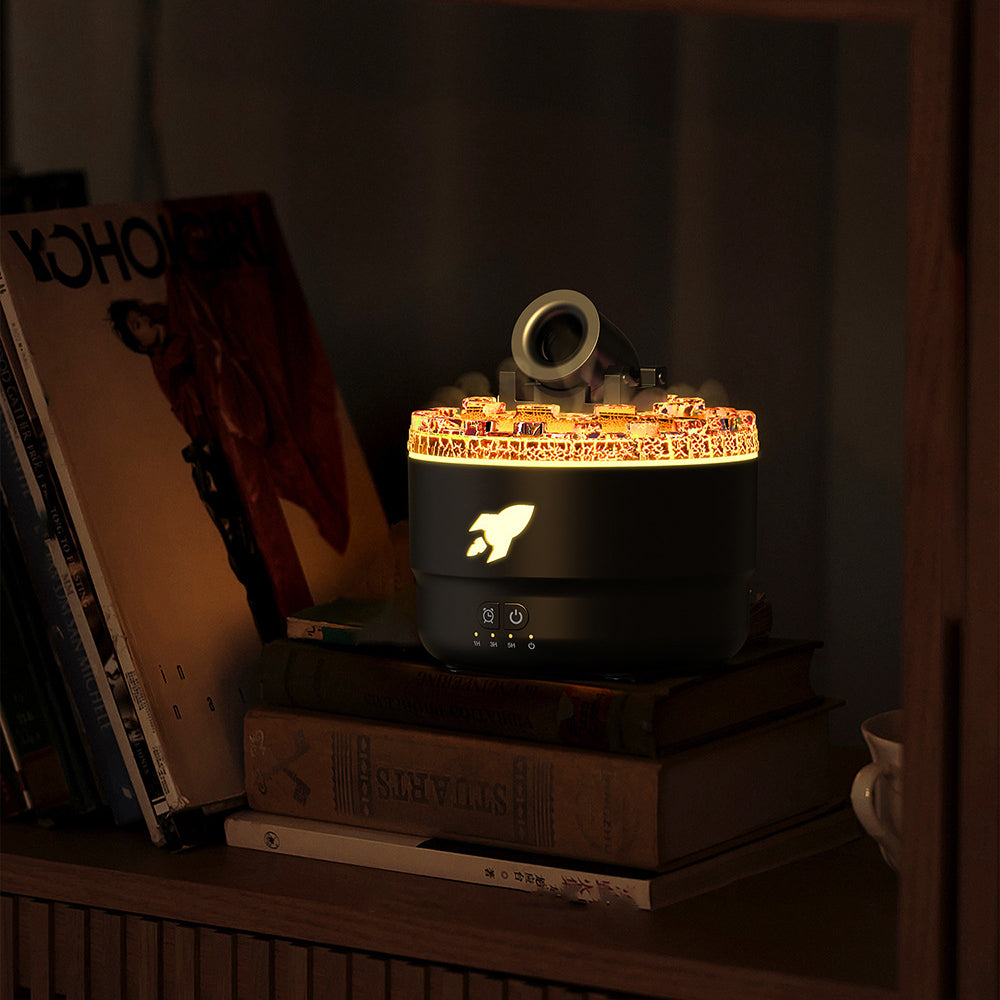 BowLift | LavaGlow Aroma Diffuser & Humidifier with Night Light