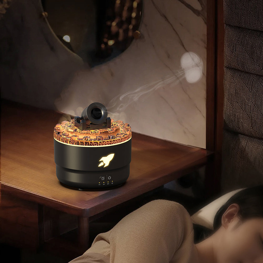 BowLift | LavaGlow Aroma Diffuser & Humidifier with Night Light