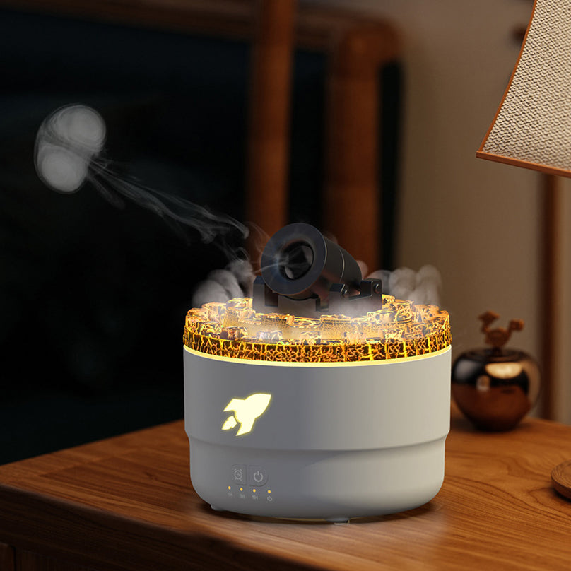 BowLift | LavaGlow Aroma Diffuser & Humidifier with Night Light