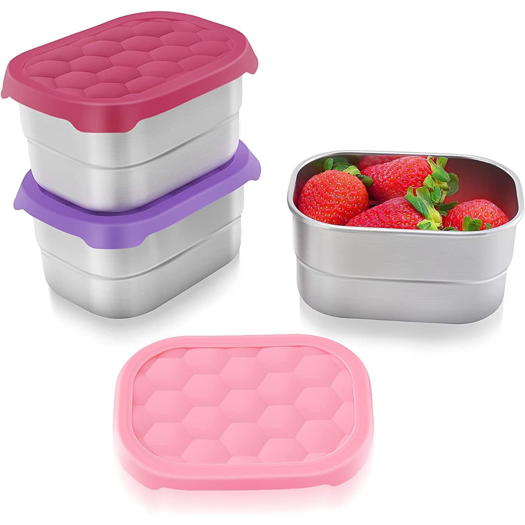 BowLift | Leak-proof Stainless Steel Snack Containers with Silicone Lid - 250ml