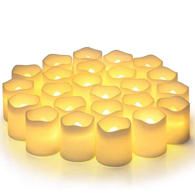 BowLift | LED Candles Warm White Flameless Plastic Set