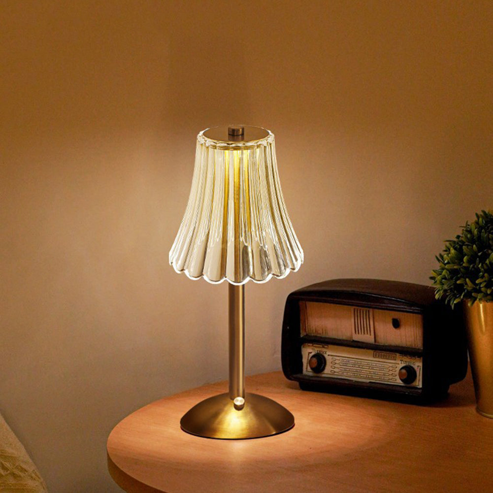 BowLift | LED Retro Table Lamp USB Rechargeable - BrillianceGlow