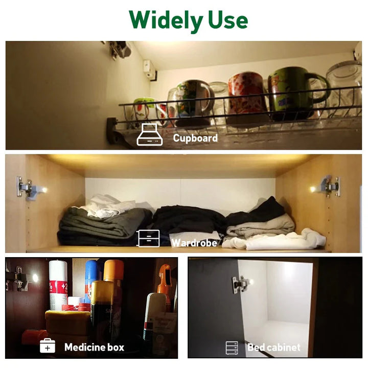 LED Under Cabinet Light Universal Kitchen Cupboard Sensor Night Lamp | Bowlift