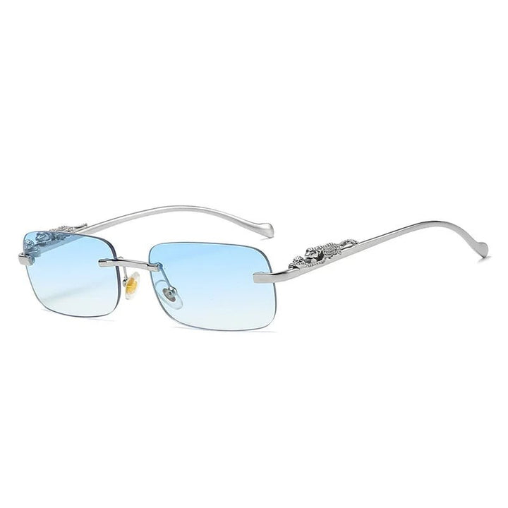 BowLift | LEOPARDVIEW – Stylish Rimless Sunglasses with UV400 Protection