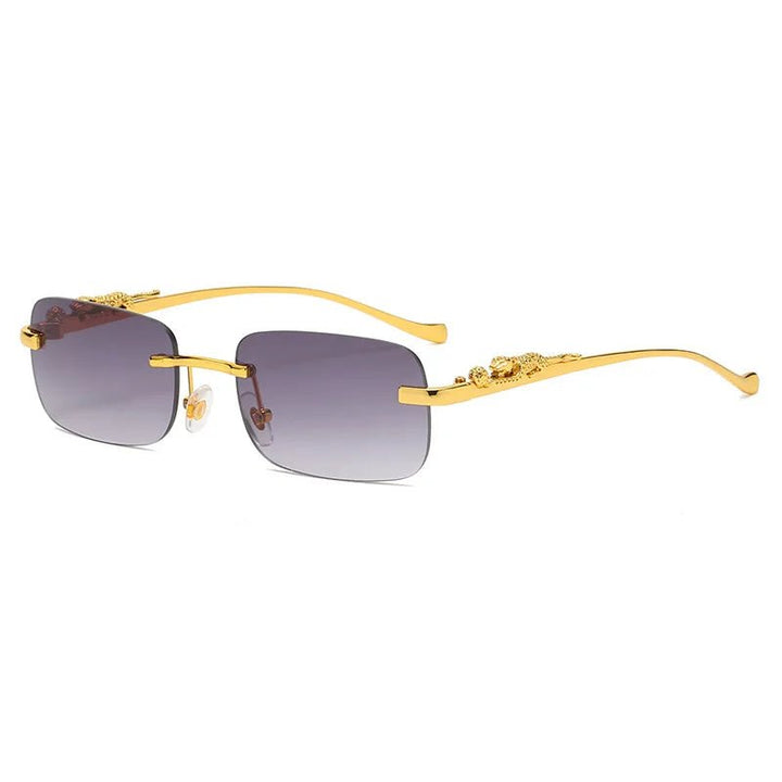 BowLift | LEOPARDVIEW – Stylish Rimless Sunglasses with UV400 Protection