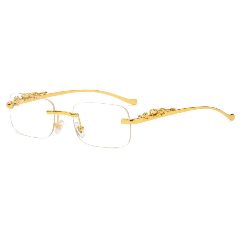 BowLift | LEOPARDVIEW – Stylish Rimless Sunglasses with UV400 Protection